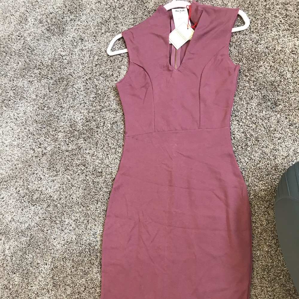 Magenta Tight Dress